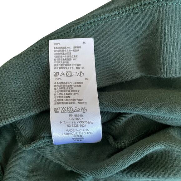 TOMMY BAHAMA Men's Quarter Zip Sweater Long Sleeve Pima Cotton Green Size XXL - Picture 14 of 16